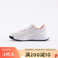 DECATHLON/迪卡侬 防泼水 儿童运动鞋 白粉色-魔术贴 通用 32