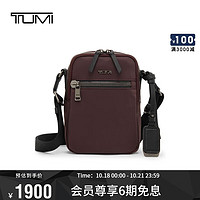 TUMI 途明 VOYAGEUR系列女士商务旅行高端时尚斜挎包0196614DPLM深梅色