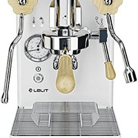 LELIT 莱利特 MaraX PL62X-EUCW,白色咖啡机,带 L58E 冲泡组和 HX 双探针系统