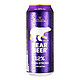 BearBeer 豪铂熊 原装进口豪铂熊12度浓烈500ml*5罐装12月到期