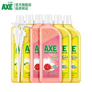 AXE 斧头 牌洗洁精家用整箱大桶食品级12.12斤批发实惠装官方旗舰店