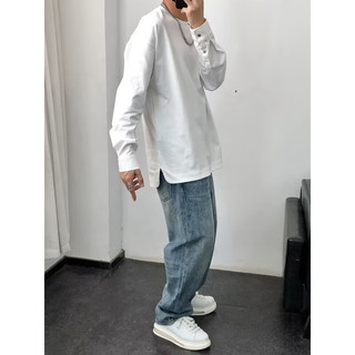 danlangwei 丹朗威 秋冬纯棉小众设计感慵懒风卫衣