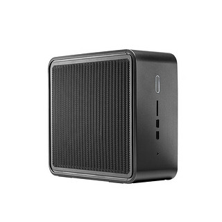 intel 英特尔 寒霜峡谷 NUC10i3FNK 商用台式机 黑色 (酷睿i3-10110U、核芯显卡、8GB、512GB SSD、风冷)