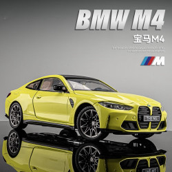 中精质造 宝马M4 Coupe xDrive 合金模型 原厂授权+汽车静电喷漆工艺+车牌号定制