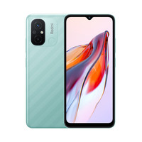 小米 Redmi 12C 长续航 薄荷绿 4GB+64GB 4G手机+蓝牙无线耳机