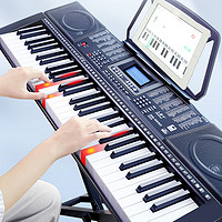 MEIRKERGR 美科 电子琴成年人儿童幼师初学者入门61键家用专业教学智能琴