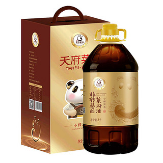 TIAN FU-RAP OIL 天府菜油 5L（五星）礼盒装 送400ml一瓶