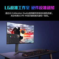 LG 乐金 27GP95U 27英寸 IPS G-sync FreeSync 显示器 160Hz