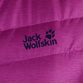 Jack Wolfskin狼爪羽绒服女 长款 秋冬保暖白鹅绒750蓬5012881 玫瑰粉2047 女装S码165/88A（充绒量105g）