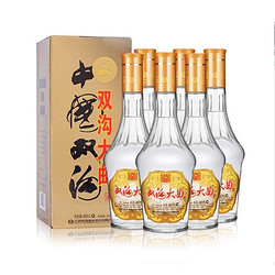 双沟 大曲 白酒 46度480ml*6瓶整箱装 双沟名玻浓香型白酒 自饮优质粮食酒 优级酒质口感绵柔 粮食酒