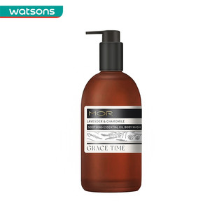 屈臣氏 watsonsMOR GRACE TIME精油沐浴露 400ml 舒缓嫩肤