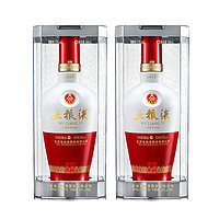 WULIANGYE 五粮液 1618 红白瓶 52%vol 浓香型白酒 500ml*2瓶 双支装