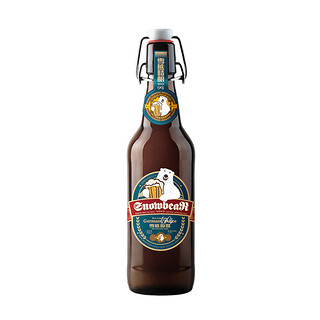 88VIP：SNOW BEAR 雪熊 精酿啤酒德国麦芽原浆进口500ml/瓶艾尔风味1904工艺