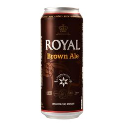 ROYAL brown皇家丹麦进口啤酒棕啤酒500ml*12听整箱