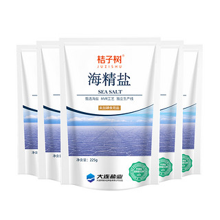 桔子树 未加碘海精盐（不添加抗结剂） 225g*5包