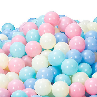 PLUS会员：缔羽 海洋球彩色球100个装