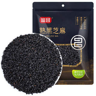 富昌 熟黑芝麻 100g