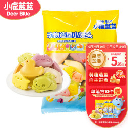 Deer Blue 小鹿蓝蓝 宝宝新鲜果蔬馒头 80g