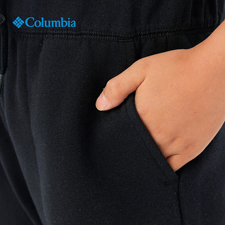 Columbia哥伦比亚户外儿童内里薄绒卫裤束脚长裤AB8982 011 L（155/76）