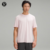 露露乐蒙lululemon丨Silk-Blend 男士丝质混纺宽松款T恤LM3EXZS 淡粉色 S