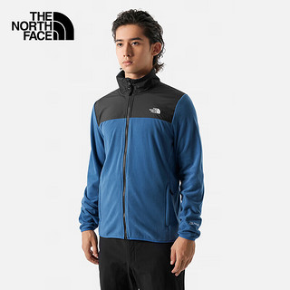 北面（The North Face）北面抓绒衣男冲锋衣内胆户外防风软壳保暖加厚外套 MPF XXL/185 