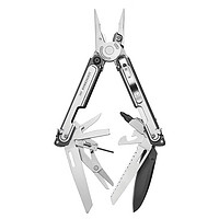 LEATHERMAN组合工具钳ARC莱泽曼户外多功能刀MagnaCut钢装备磁吸式折叠工具 银色