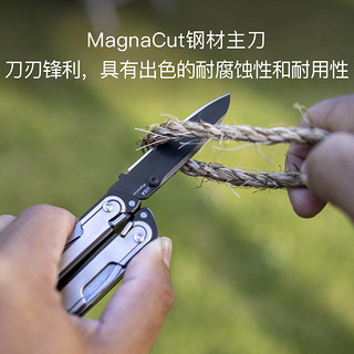 LEATHERMAN组合工具钳ARC莱泽曼户外多功能刀MagnaCut钢装备磁吸式折叠工具 银色