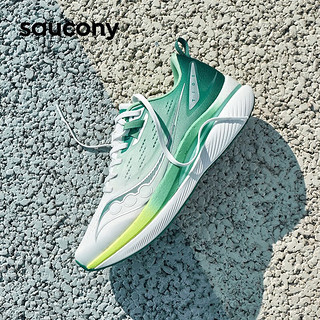 索康尼（SAUCONY）男鞋女鞋 23冬季TIDE浪潮跑鞋轻便透气运动鞋减震耐磨跑步鞋 TIDE/浪潮/非凡武汉 39/6.5/245mm