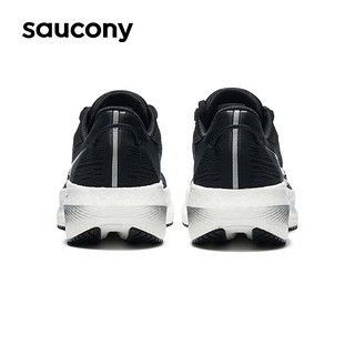 索康尼（SAUCONY）男鞋 胜利21竞速跑鞋耐磨减震运动鞋轻便透气跑步鞋 胜利21/重磅来袭/黑白 44/10/280mm