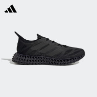 adidas「洞能跑鞋」阿迪达斯4DFWD 3男女随心畅跑舒适跑步鞋 黑色/灰色 43(265mm)