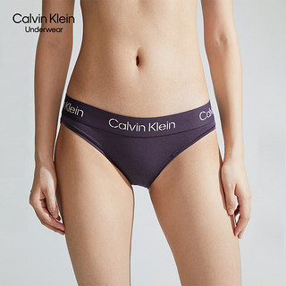 Calvin Klein【】内衣【明星同款摩登引力带】女三角杯文胸内裤套装 9N1-乌梅紫 文胸M+内裤L