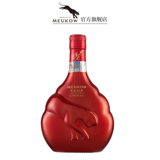 墨高（Meukow）VSOP干邑白兰地洋酒 臻选红 350ml 迷你小酒版 法国原瓶 VSOP350ml