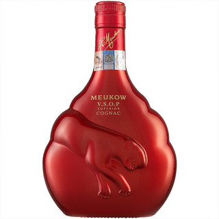 墨高（Meukow）VSOP干邑白兰地洋酒 臻选红 350ml 迷你小酒版 法国原瓶 VSOP350ml