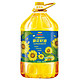 金龙鱼 食用油 （原料欧洲进口） 物理压榨葵花籽油6.18L