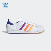 adidas阿迪达斯三叶草SUPERSTAR男女经典贝壳头运动板鞋