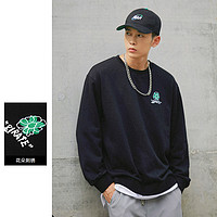 gxgjeans 秋季花朵刺绣长袖男式卫衣
