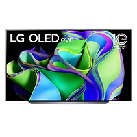 LG 乐金 83英寸 OLED EVO C3系列 超薄平面电竞游戏 电视 OLED83C3PCA（灰色）