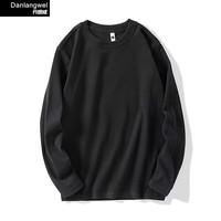 danlangwei 丹朗威 秋冬款300G双面纱长袖圆领打底衫 可打底/可单穿