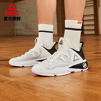PEAK 匹克 态极帕克4代篮球文化鞋男新款休闲鞋舒适老爹鞋板鞋 大白/黑色 43