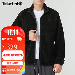 Timberland 添柏岚 夹克男秋冬新款户外通勤保暖运动开衫摇粒绒抓绒衣A5VTW