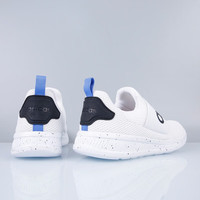 adidas 阿迪达斯 新款 4.0 网面一脚穿舒适耐磨透气休闲鞋 白色「HR0349」 40.5
