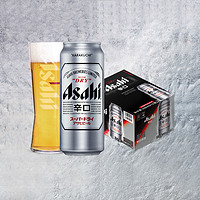 Asahi 朝日啤酒 生啤 500ml*12罐（超爽辛口生啤原箱）