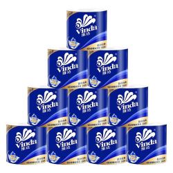Vinda 维达 卷纸大卷200克蓝色经典超韧升级有芯家用卫生纸4层加厚200g*20卷
