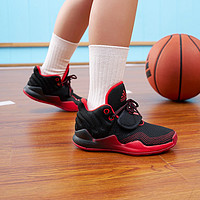 adidas 阿迪达斯 Deep Threat 儿童中帮魔术贴篮球鞋
