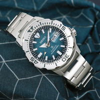 SEIKO 精工 手表男怪兽海洋户外潜水表运动罐头机械表男表SRPH75K1