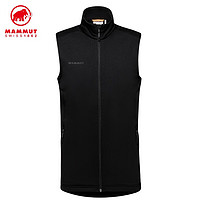 猛犸象（MAMMUT）Corporate 男士保暖弹力上衣马甲背心1014-04740 黑色 XXL