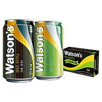 88VIP：watsons 屈臣氏 苏打水混合装原味+香草330ml*24罐整