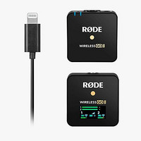 RØDE 罗德 Wireless GO II Single 无线麦克风 一拖一+苹果转接线