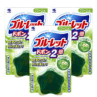 黑卡会员：小林制药 日本原装进口马桶洁厕灵水箱用去污香草味绿色