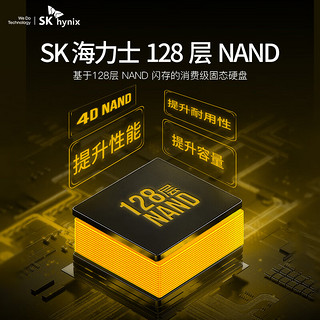 SK hynix 海力士 Gold P31 NVMe M.2 固态硬盘 1TB（PCI-E3.0）